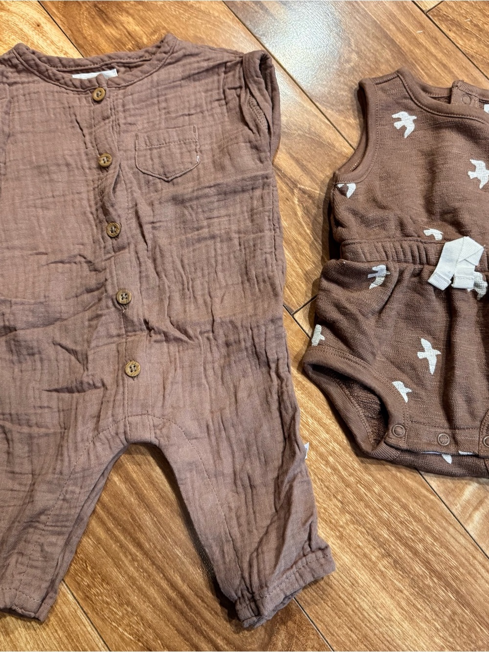 Baby 3 Months Organic Little Planet by Carters Summer Rompers
